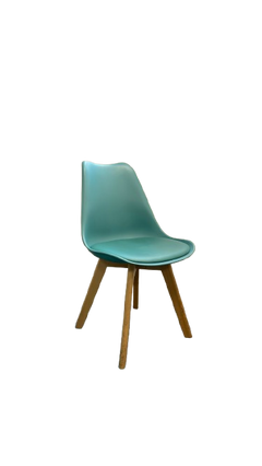 Chaise de réunion Bleu Turquoise