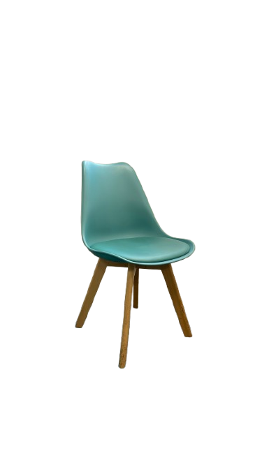 Chaise de réunion Bleu Turquoise