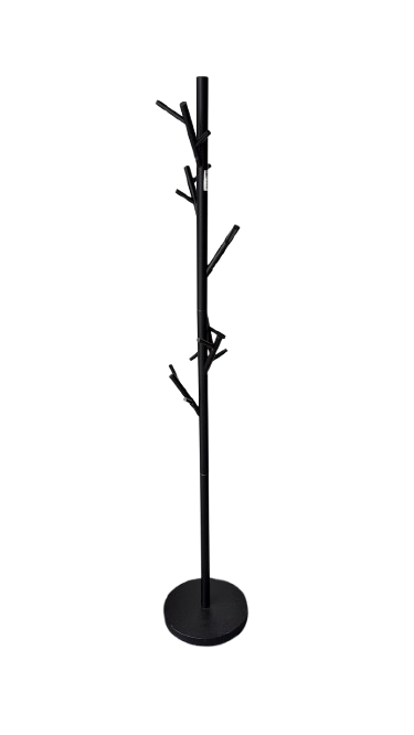 Porte-manteau en métal noir