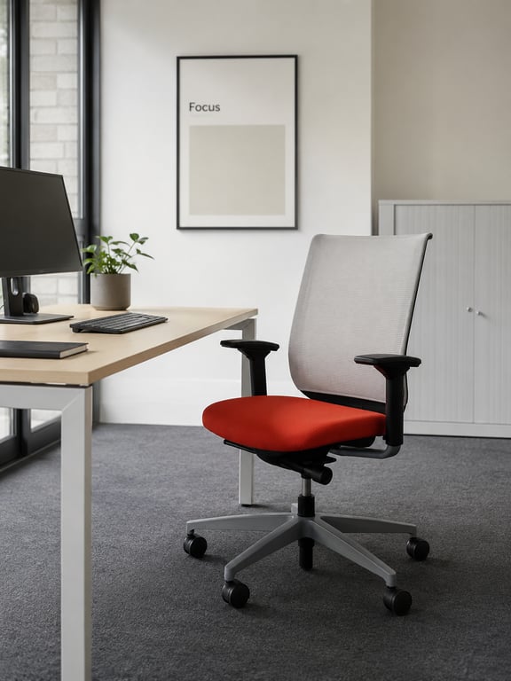 Fauteuil de bureau Steelcase Reply Air Rouge