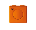 Casier en plastique avec portes battantes - Couleur Tahiti Gold