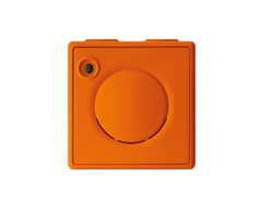 Casier en plastique avec portes battantes - Couleur Tahiti Gold - 3-4