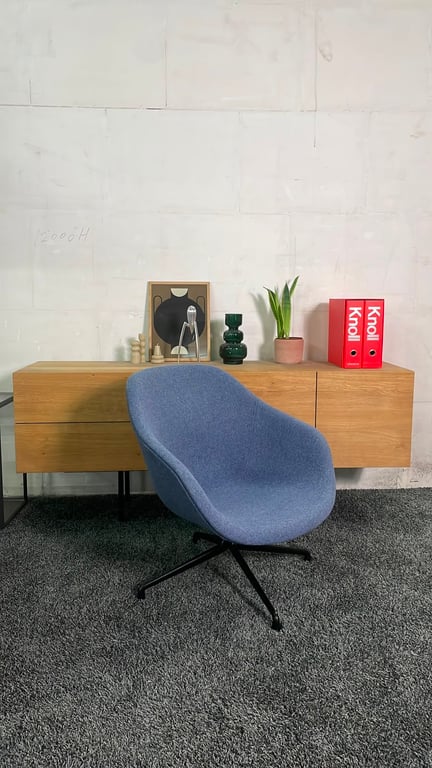 Fauteuil Hay AAL 81 Bleu