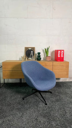 Fauteuil Hay AAL 81 Bleu