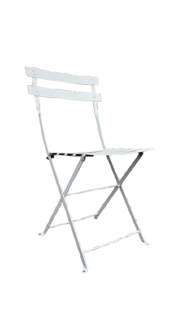 Chaise pliante extérieure grise
