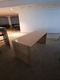 Table rectangulaire 180x80 chêne clair - 3-4