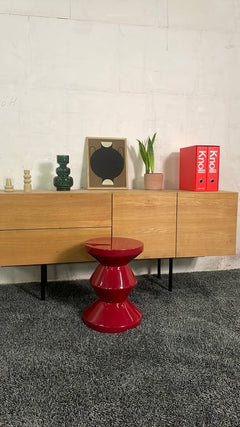Tabouret Pols Potten Zig Zag Rouge - face