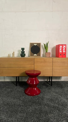 Tabouret Pols Potten Zig Zag Rouge - ambiance