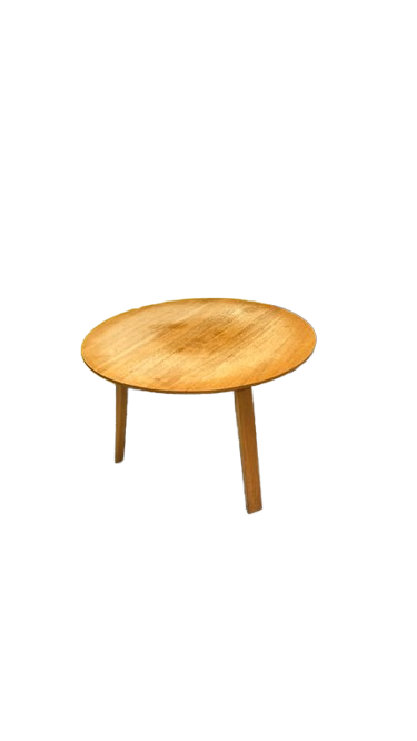 Table basse ronde chêne