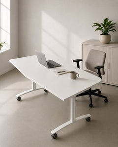 Bureau droit rabattable 151x77 cm