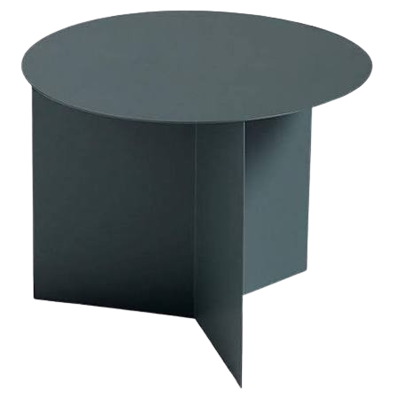 Table d'appoint Hay - modèle Slit couleur bleu/vert