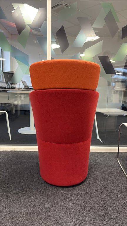 Fauteuil Bene tissu Fire/red600 - 3-4