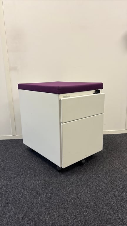 Caisson 2 tiroirs Steelcase - 3-4