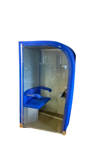 Cabine acoustique 1 personne avec strapontin