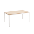 Bureau droit 160x80 Blanc et bois