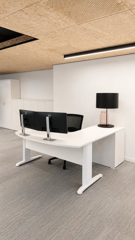 Bureau direction blanc 200x178