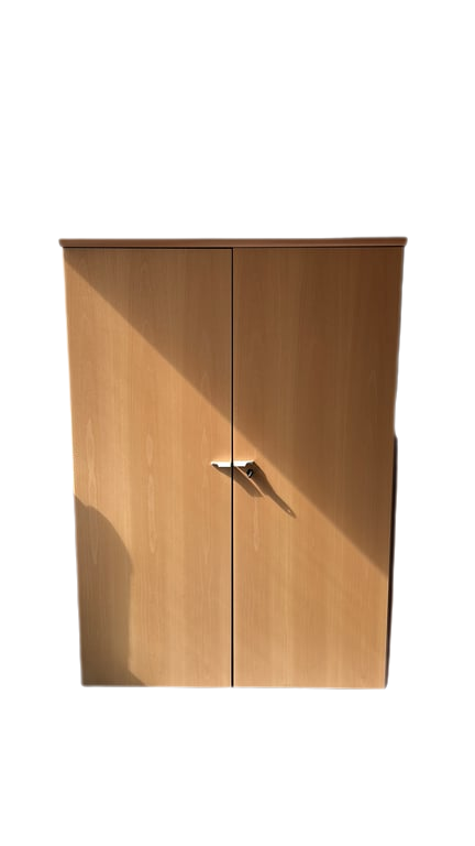 Armoire haute 172cm bois massif à clé