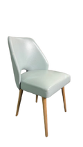 Chaise de cafétéria Collinet Opéra cuir