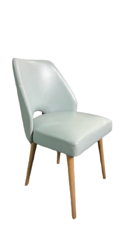 Chaise de cafétéria Collinet Opéra cuir - 3-4