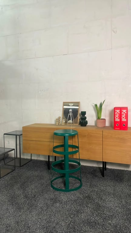 Tabouret haut West Elm Good Thing Vert
