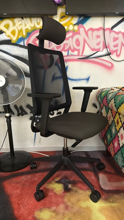 Fauteuil de bureau Forma 5 Sense Noir - 3-4