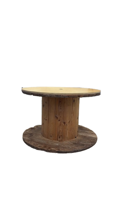 Table de cafétéria ronde en bois 120cm - 3-4