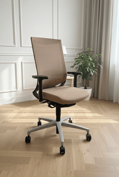 Fauteuil de bureau Klöber avec piètement étoile