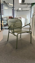 Petite Friture - Chaise d'extérieur vert clair