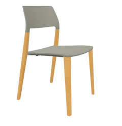 Chaise de cafétéria empilables Brunner Halm 3852