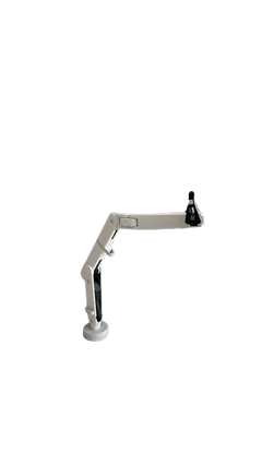 Bras de moniteur réglable blanc