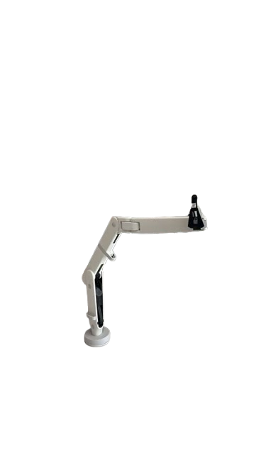 Bras de moniteur réglable blanc
