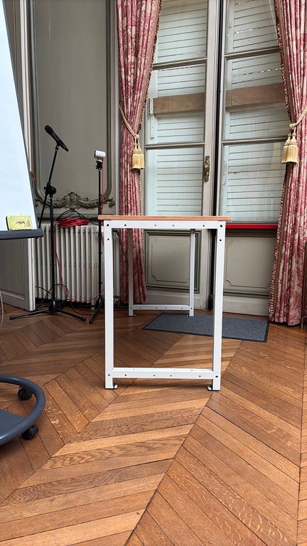Table Haute Rectangulaire - 3-4