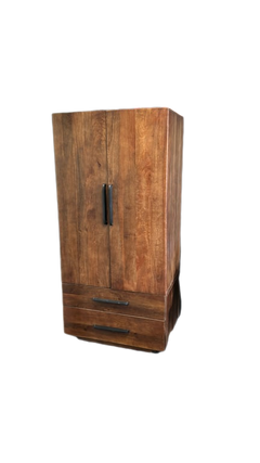 Armoire haute en bois massif - 3-4