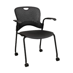 Chaise de réunion Herman Miller Caper Noir - 3-4
