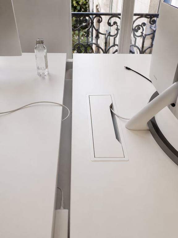 Bureau multiposte 4 places