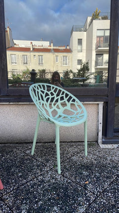 Chaise d'extérieur design plastique "Ice Cold" - 3-4