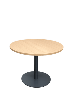 Table de réunion ronde 80x80