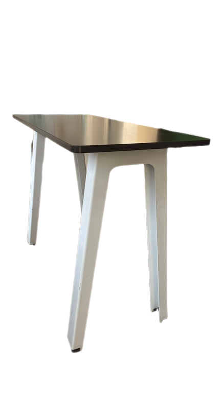 Table rectangulaire 140x60 brun moyen