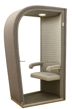 Cabine acoustique Solo grise
