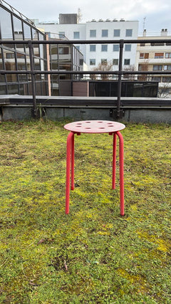 Tabouret IKEA Marius Rouge - 3-4