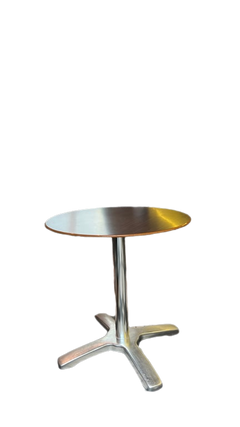Table de cafétéria ronde 70x70 bois mélaminé - face