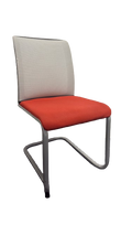 Chaise de réunion Steelcase résille rouge