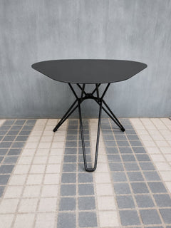 Table basse 58x58 Métal Noir