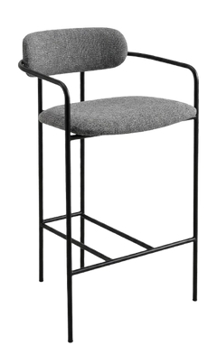 Chaise/tabouret haut avec accoudoirs