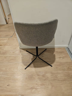 Chaise de réunion Zuiver en cuir et tissu