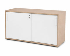Armoire basse coulissante avec clé