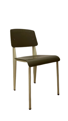 Chaise de réunion sans roulettes ni accoudoirs