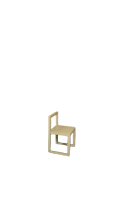 Chaise enfant Ferm Living Little Architect Beige - 3-4