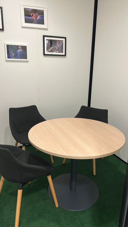 Table de réunion ronde 80x80 - ambiance