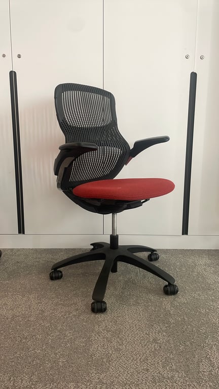 Fauteuil de bureau Knoll Génération Rouge - ambiance